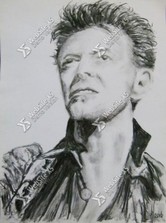 Portret David Bowie